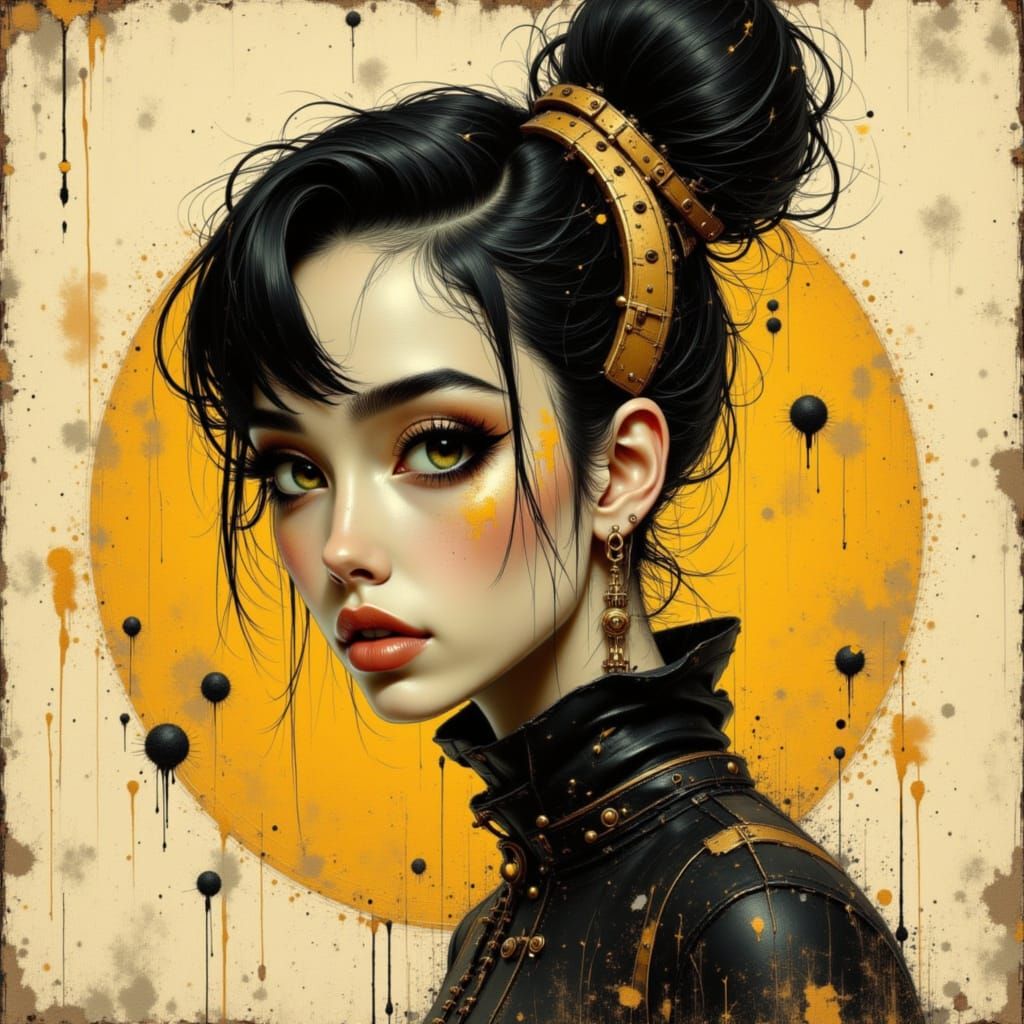 Nerdy Fashion with Ancient Gold Accents