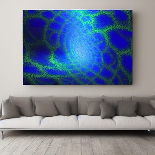Gigachad Dreamcore Fractal Art Illusion