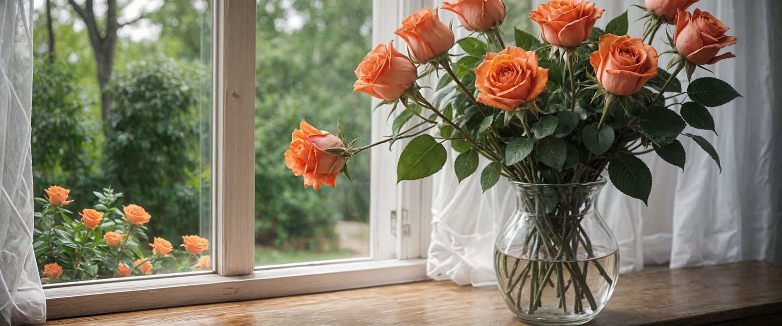 Roses in Vibrant Bokeh Lighting