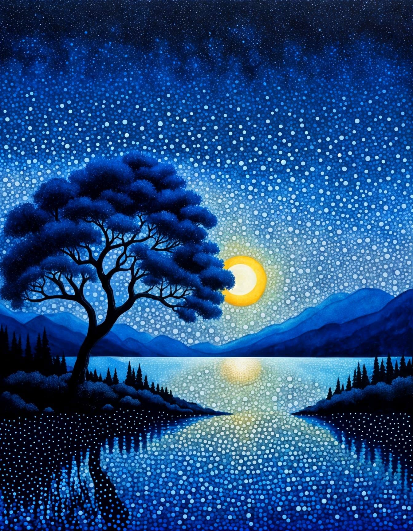 Pointillism Serenity!