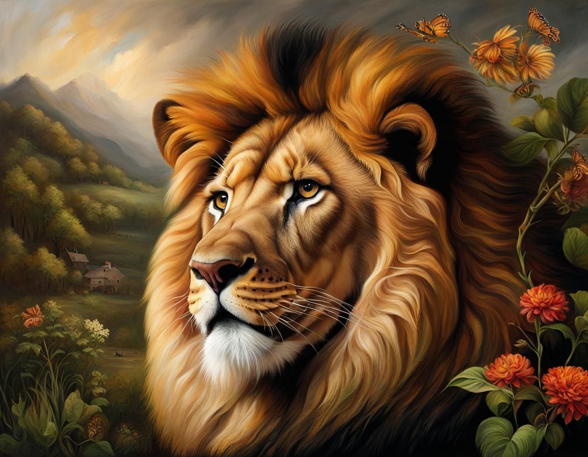 Stunning Lion