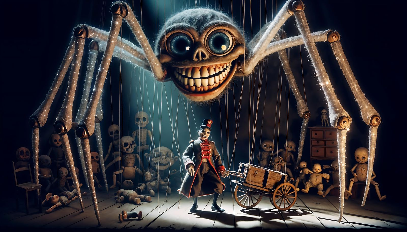 Sinister Spider Marionette