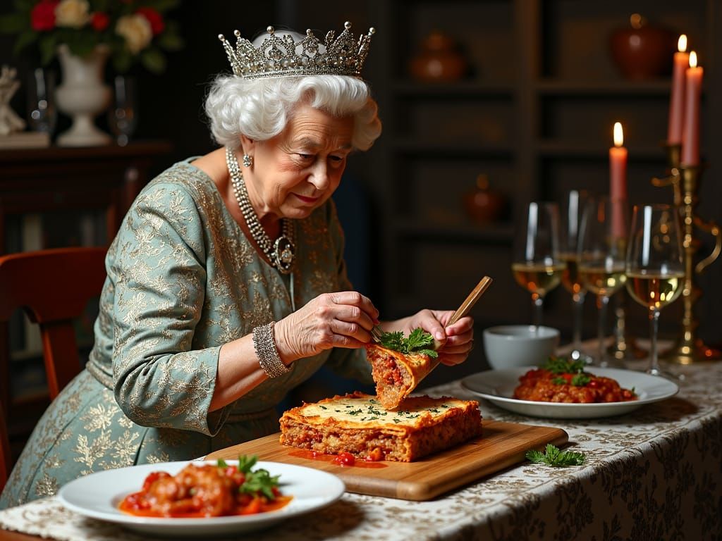 Royal Chef Prepares Unconventional Horse Meat Lasagne