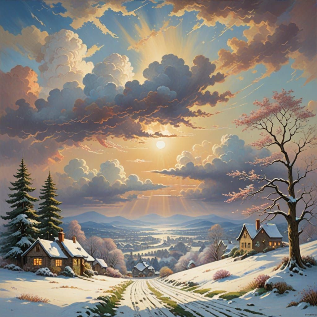 Winter Wonderland in Soft Focus