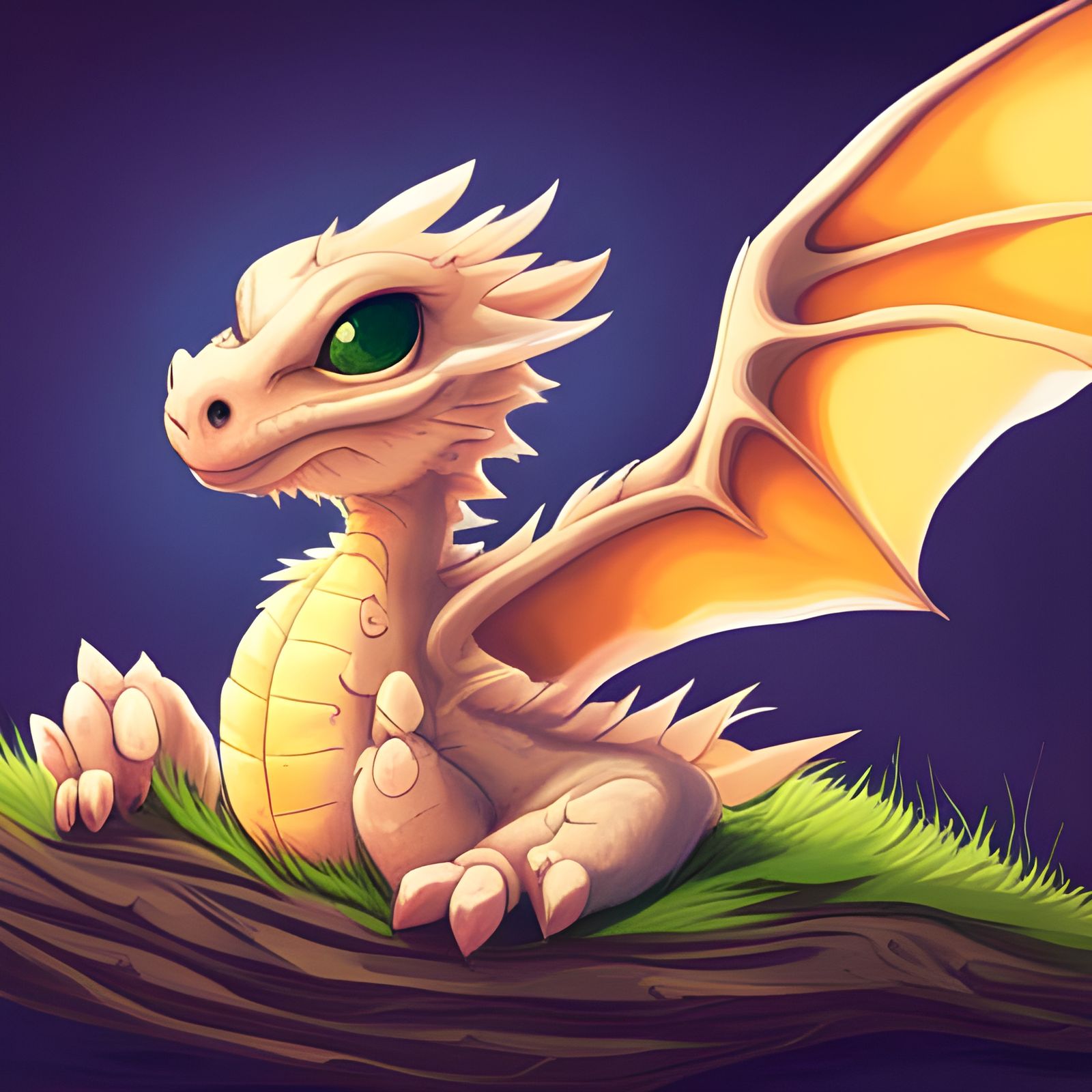 Supercute Baby Dragon by Studio Ghibli