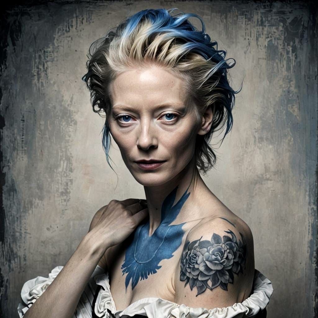 Tilda Swinton. portrait