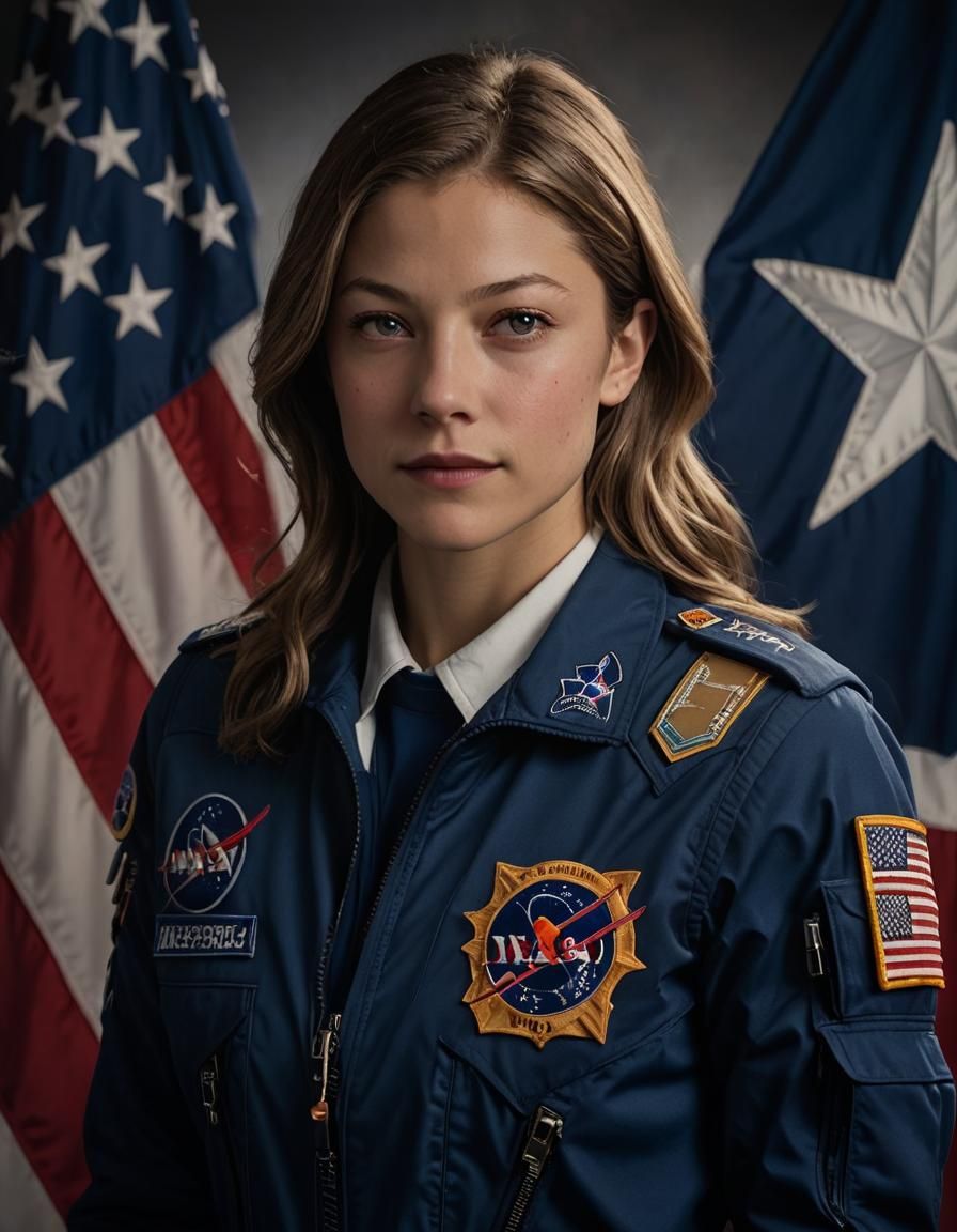 Melissa Benoist as Air Force Officer