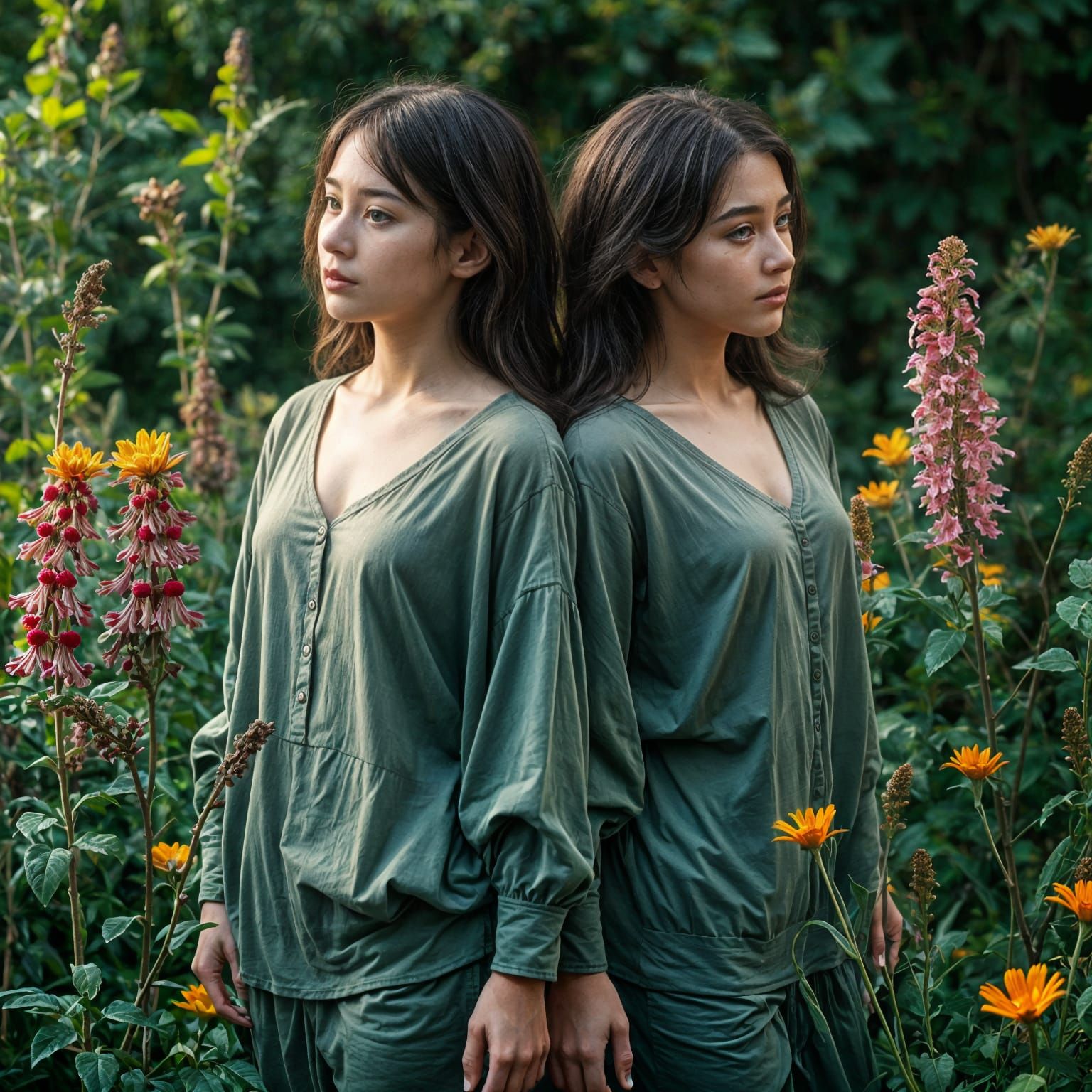 Striking Portraits of Twin Souls