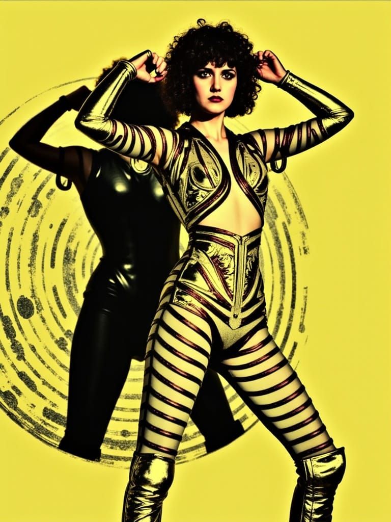 Sci-Fi Anime Action Heroine on Alien Planet