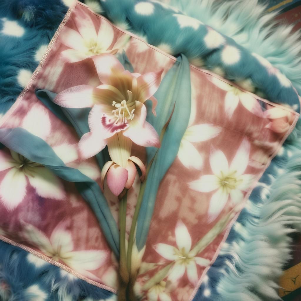 Anthropomorphic Bletilla Striata in Bittersweet Calotype