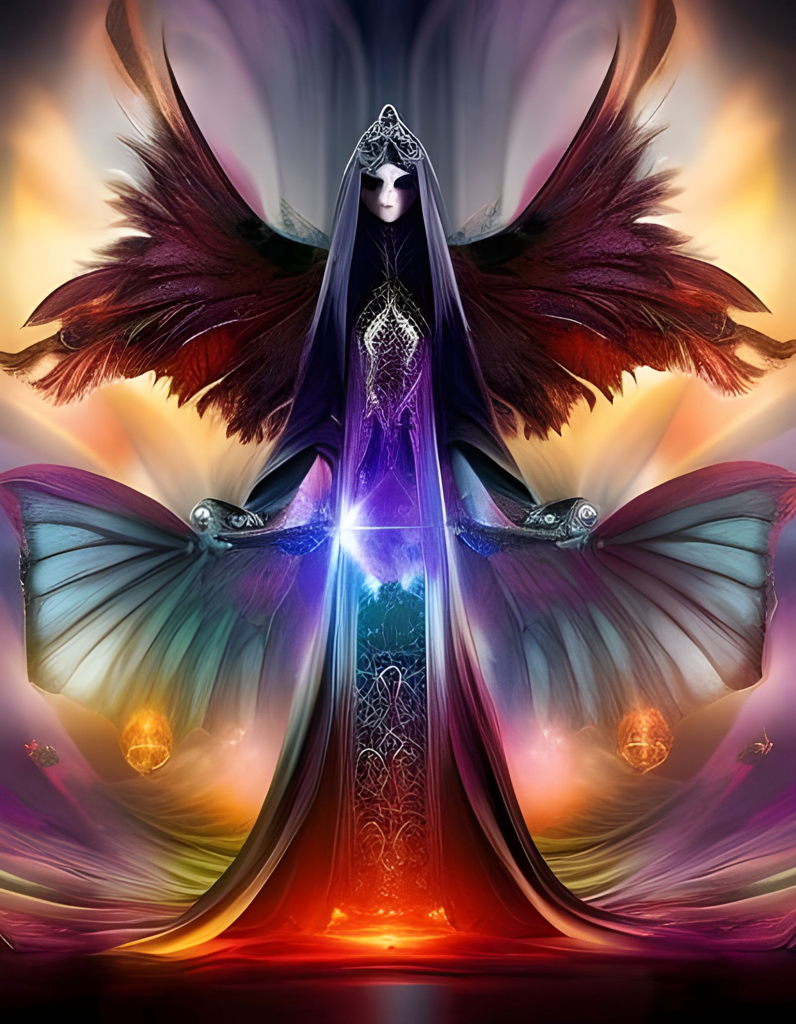 Abstract AI-Generated Composition