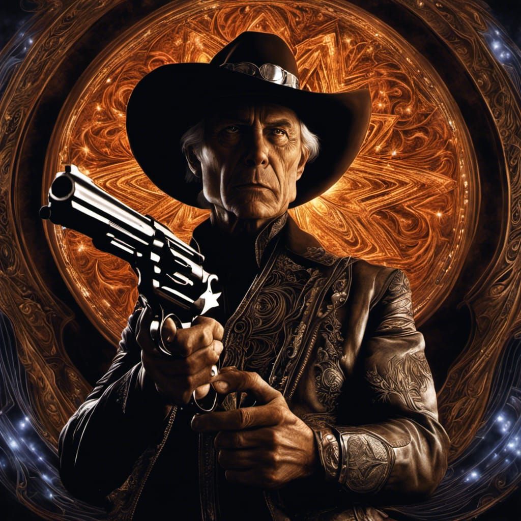 Cowboy revolver