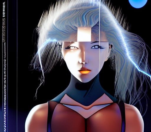 Psychic Bodybuilder Wendy Ryan in 3D Animation