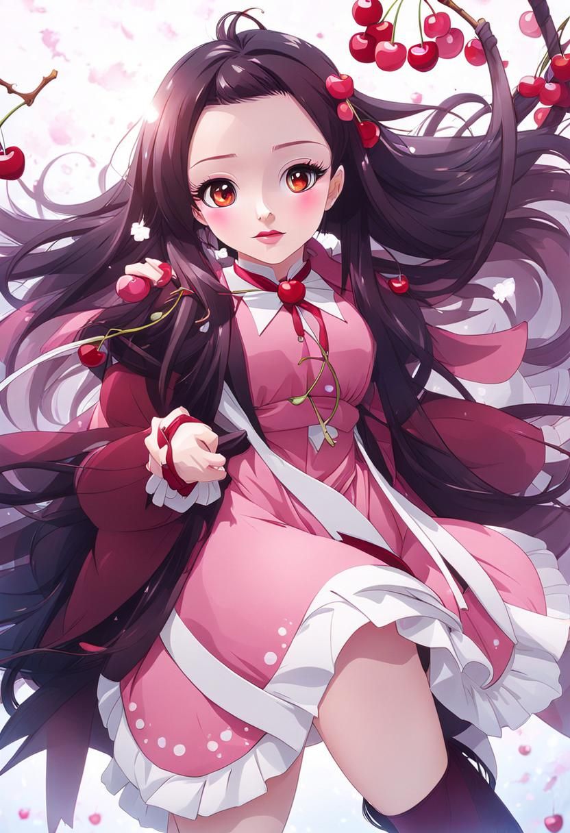 Enchanting Cherry Blossom Forest