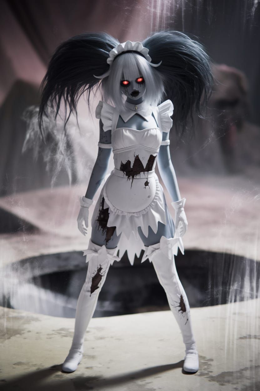 Dark and Distorted Photograph of Hollow Grayfia Lucifuge