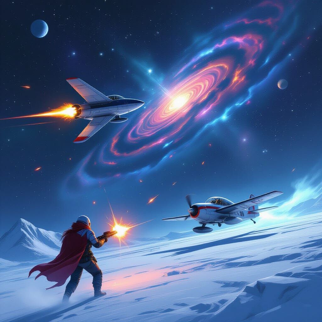 Galactic Pilots: Love in Plasma Fire