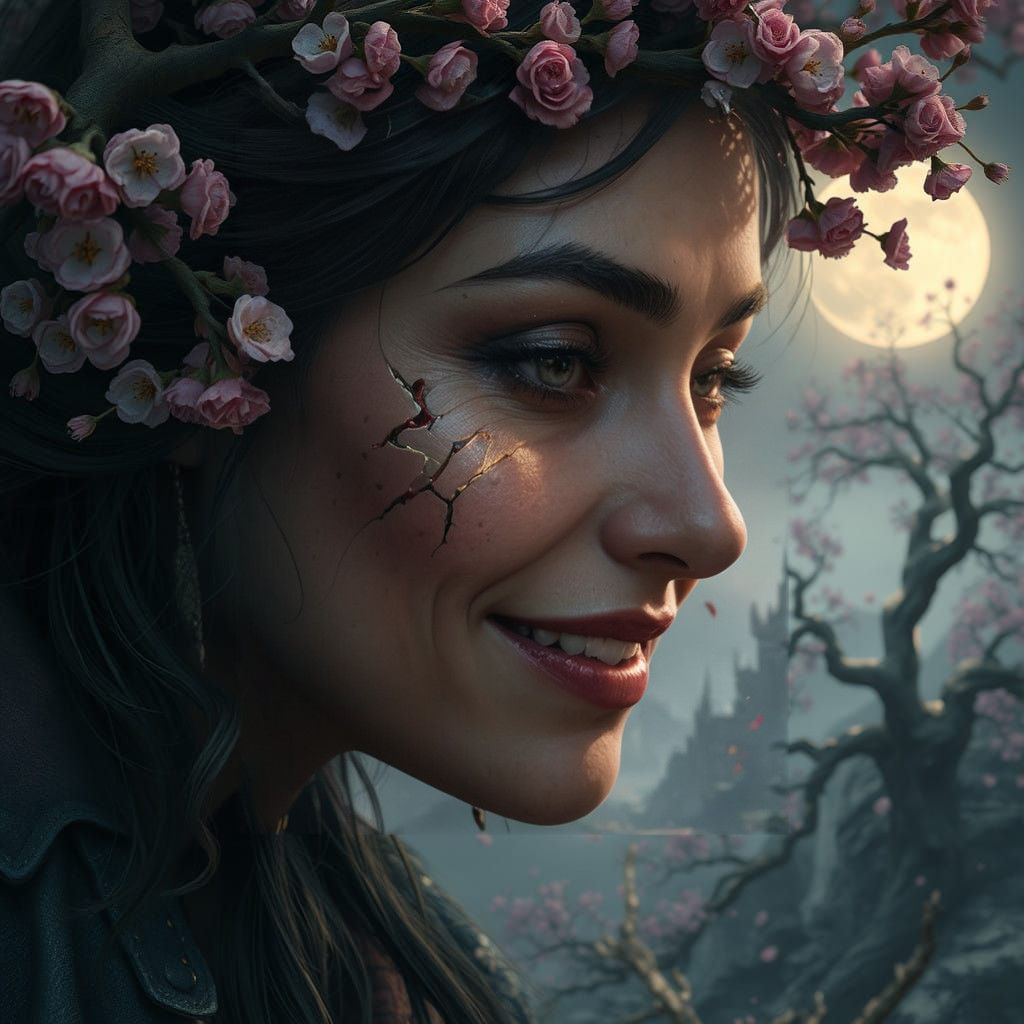 A Haunting Portrait in Fantastical Splendor