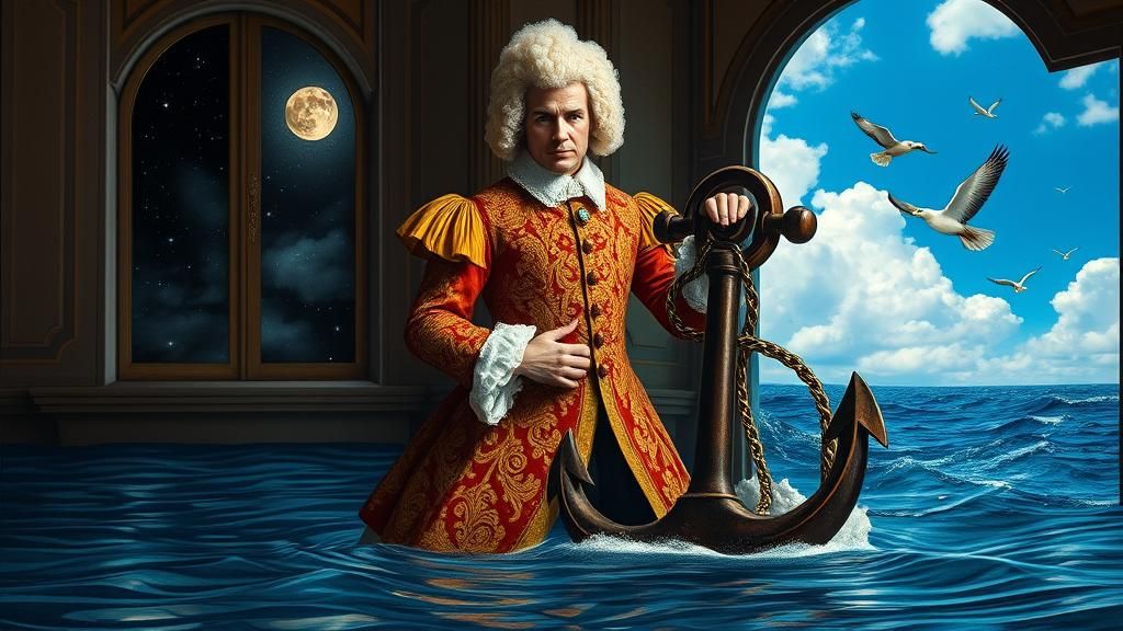 Flooded Aristocrat: A Surreal Seventeenth Century Vision