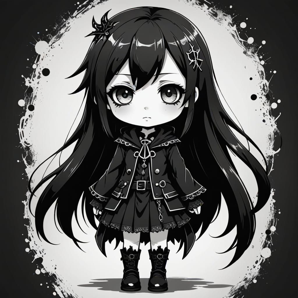 Gothic chibi