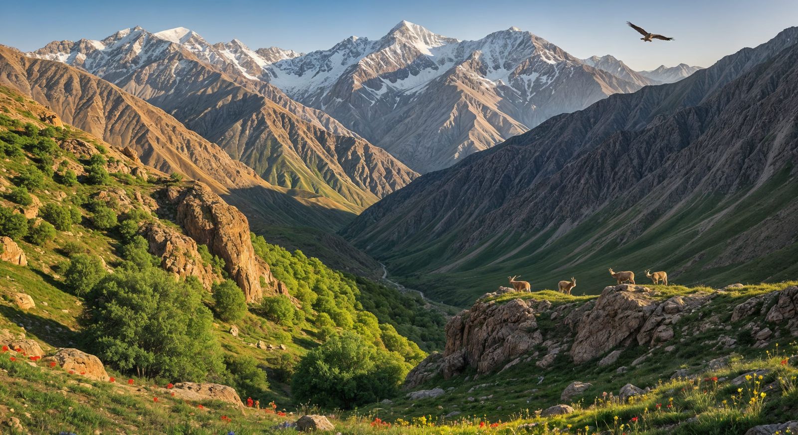 Zagros Mountains: Rugged Peaks and Natural Beauty