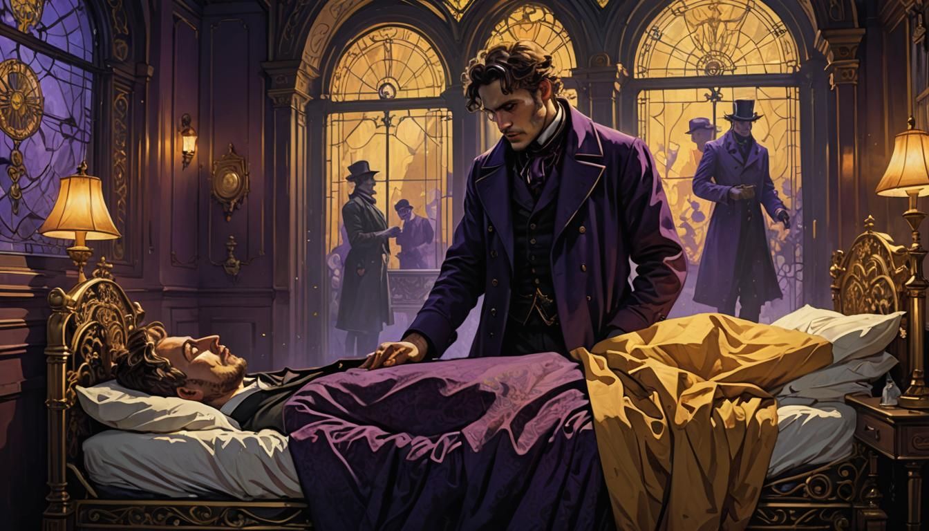 Dark Fantasy Victorian Hospital Visit