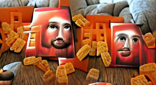 Divine Cheez-It Cracker Still Life