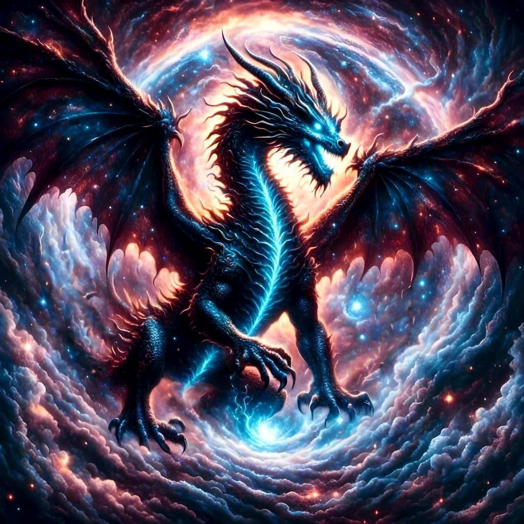 Dragon Heals in Void with Electric Magic Storms