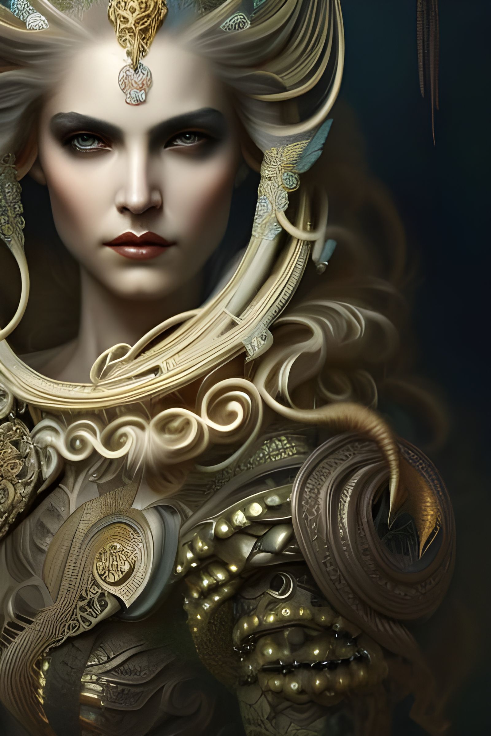 The beautiful King’s Knight