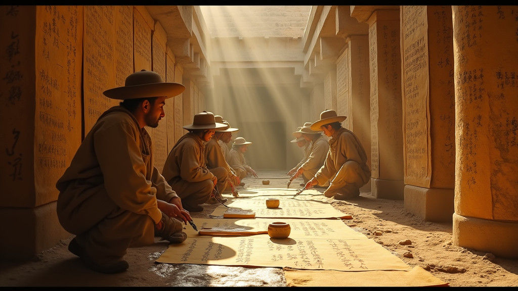 Volunteers Restore Ancient Art in Cinematic Lighting