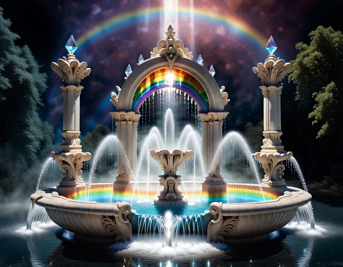 Magical Beautiful Water Fountain