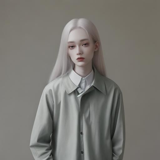 Abstract Pale Shades Composition