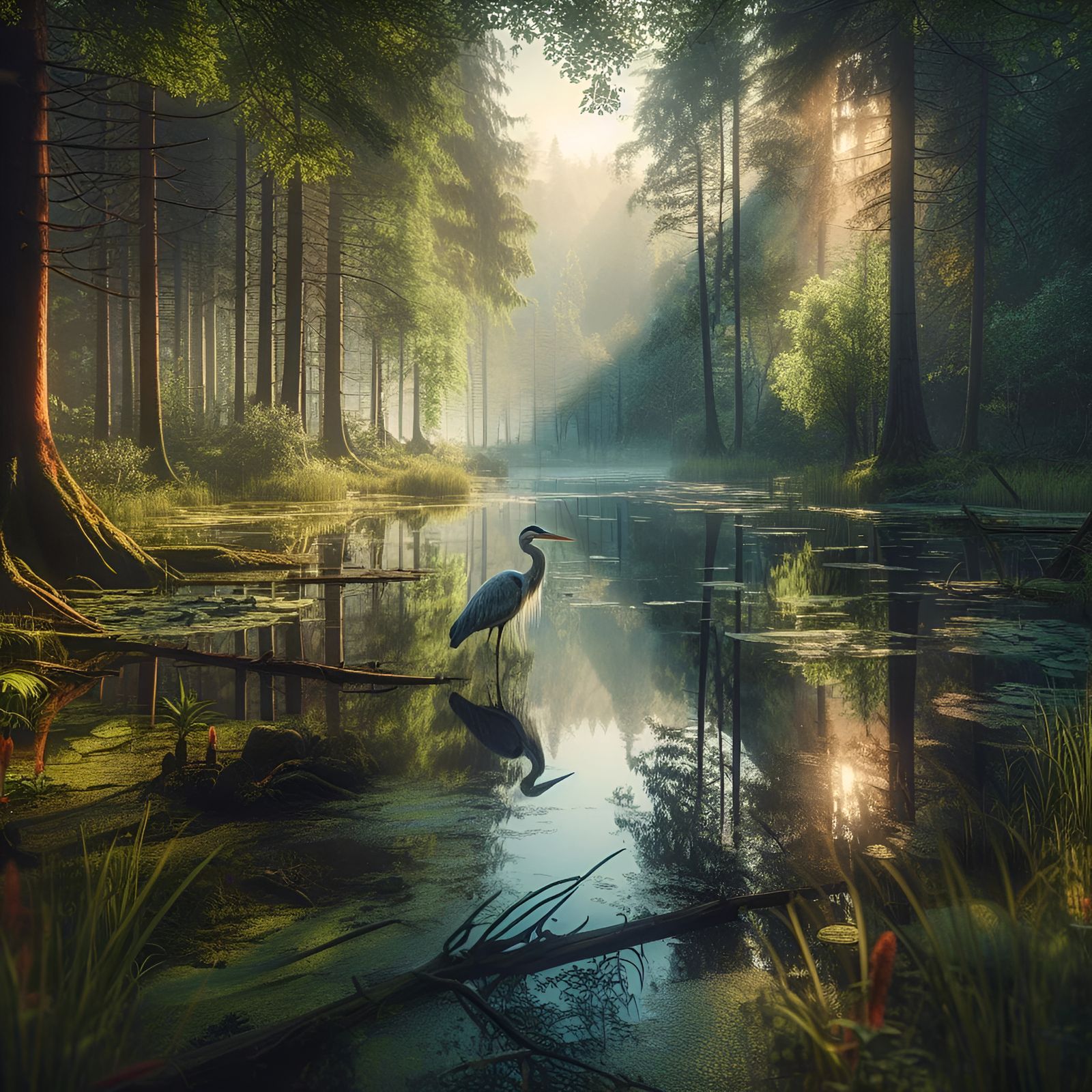 Lovely Lake Landscape