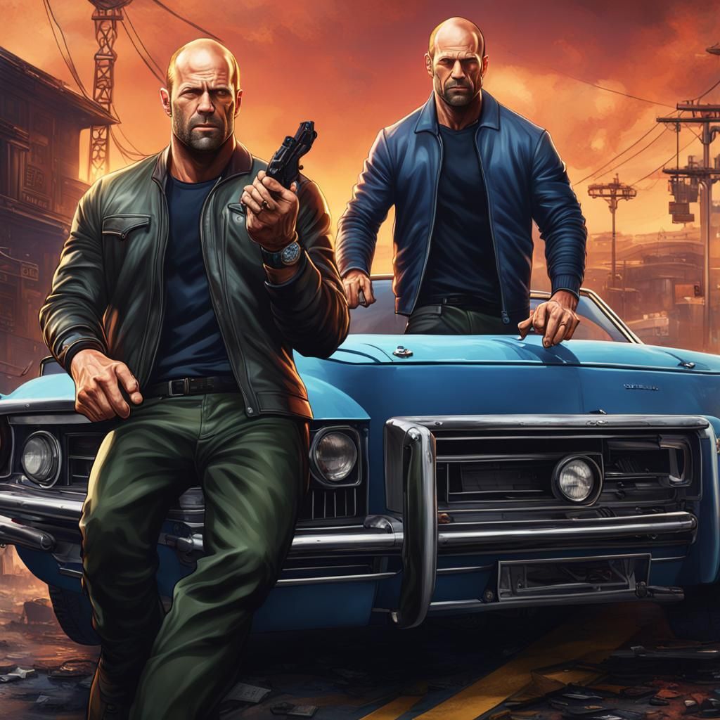 Jason Statham as GTA 6 Character