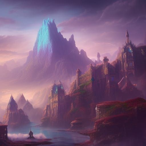 Princess and Pug: Detailed Fantasy Concept Art