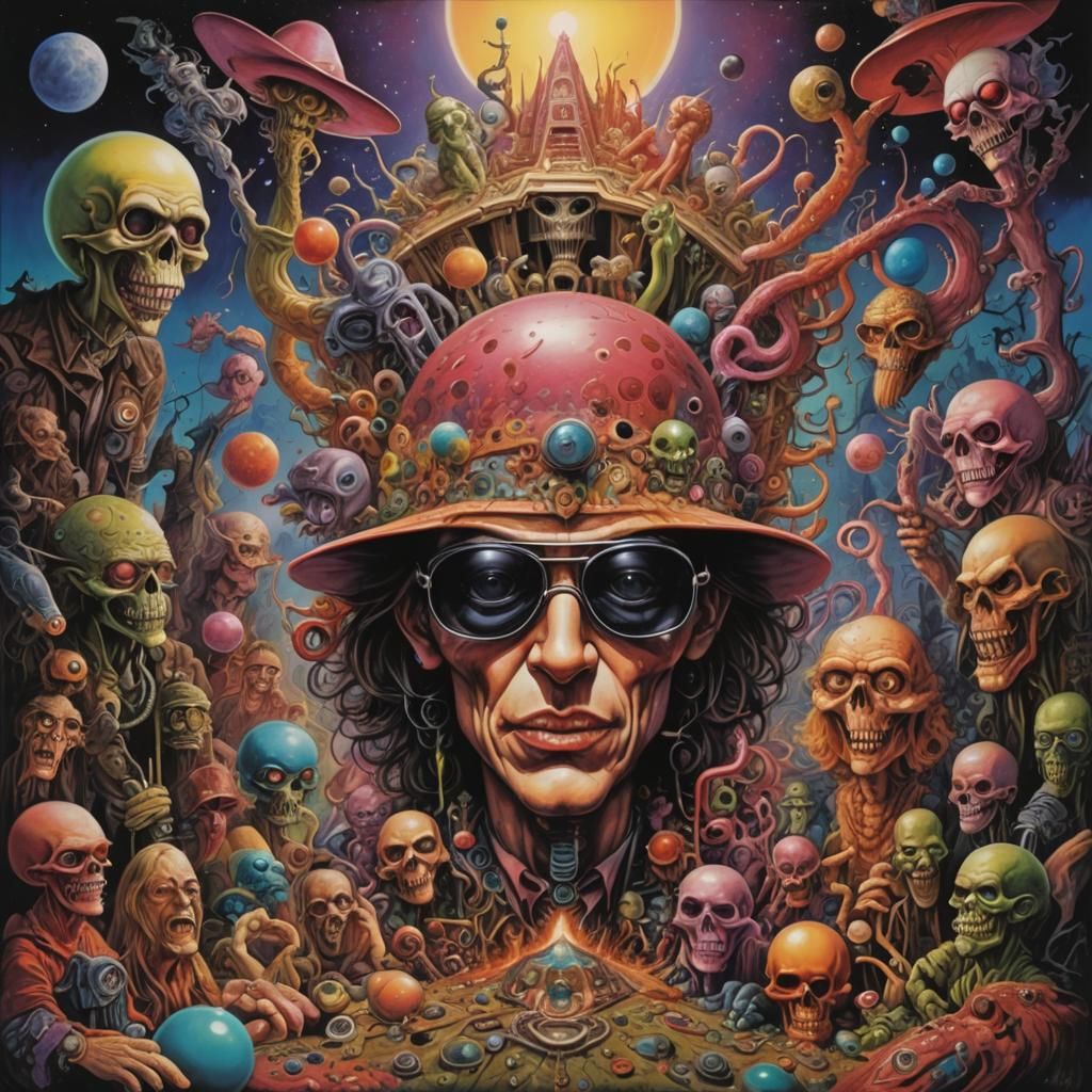 Psychedelic Devas in Fear and Loathing Universe