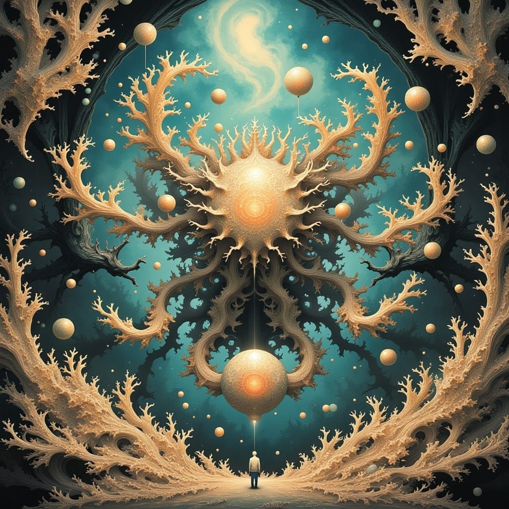 Cosmic Fractal Landscape Beyond Reality