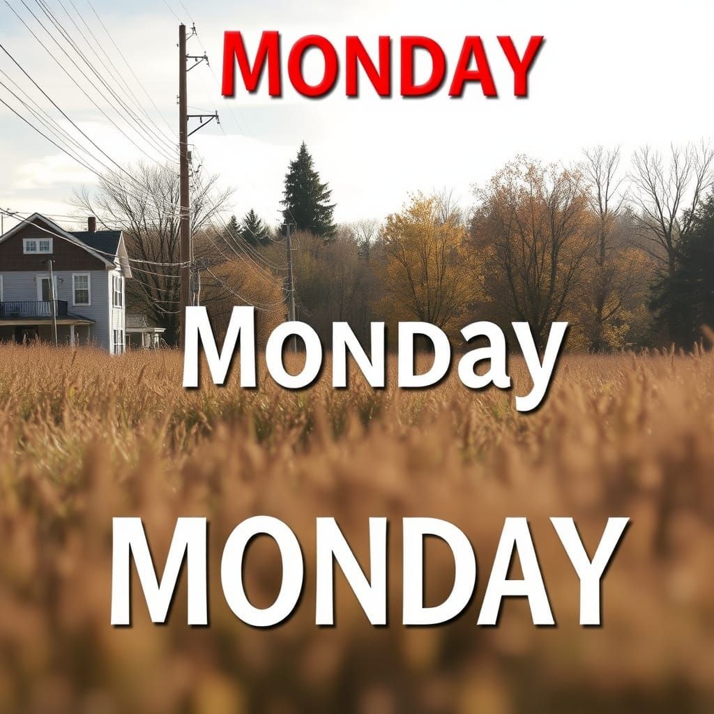 AI Interpretation of Monday