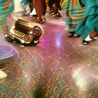 AI Generated Soul Train in Motion
