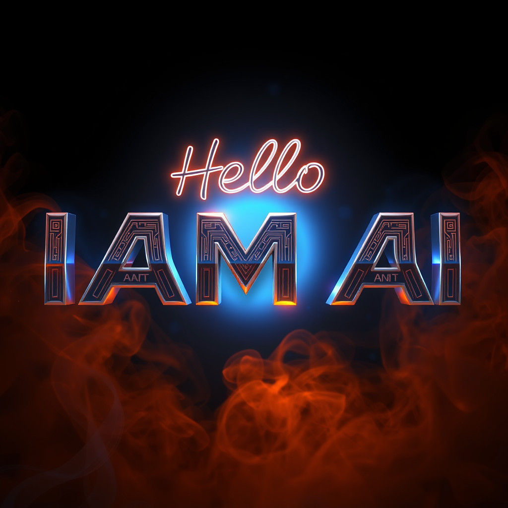 Futuristic AI Splash Screen in Art Deco Style