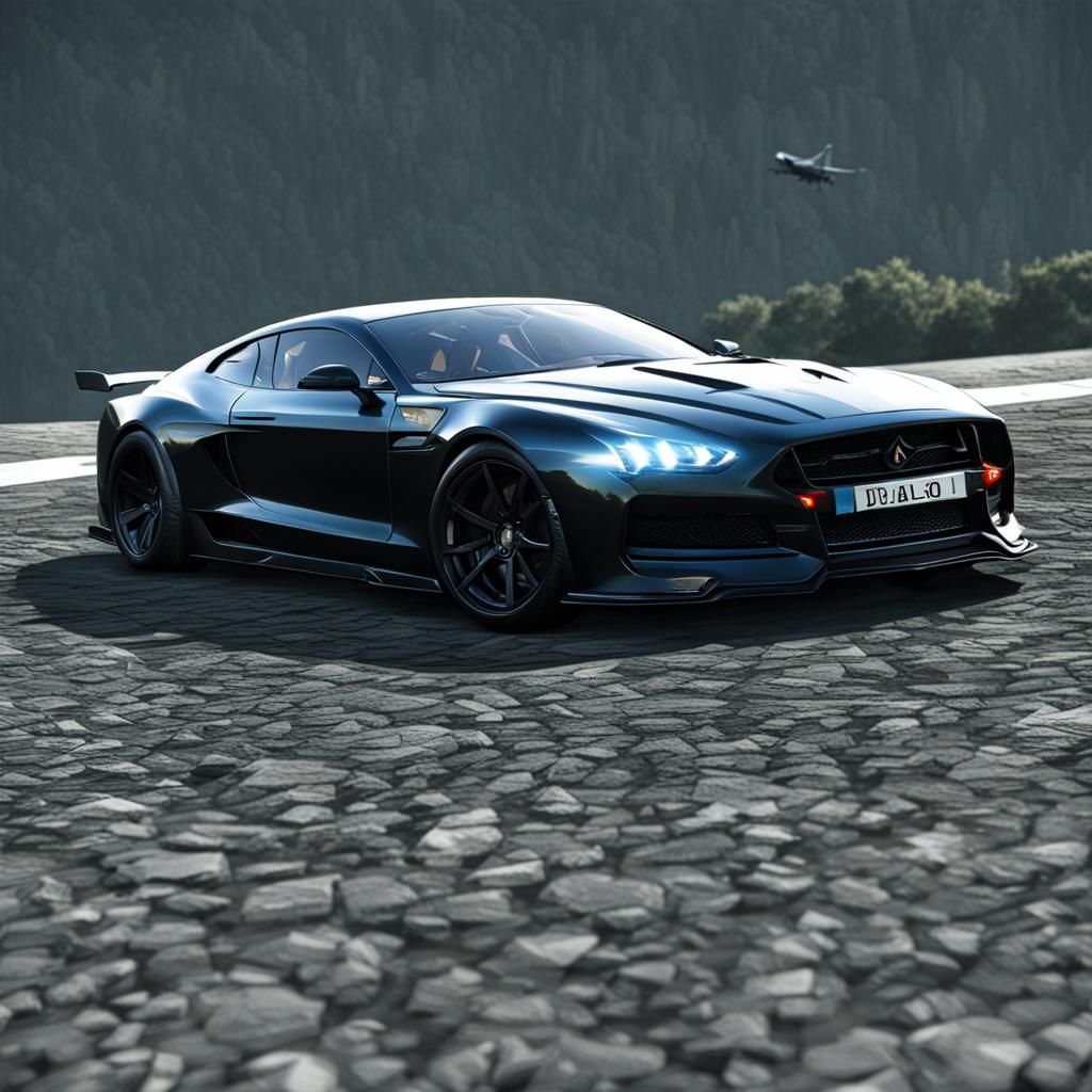 Dark Fantasy Lord of Hell Revealed in Fiery Glory