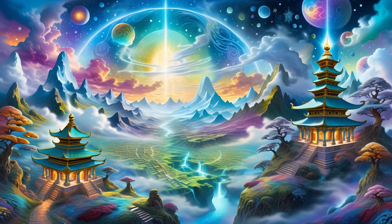 A landscape depicting Samsara