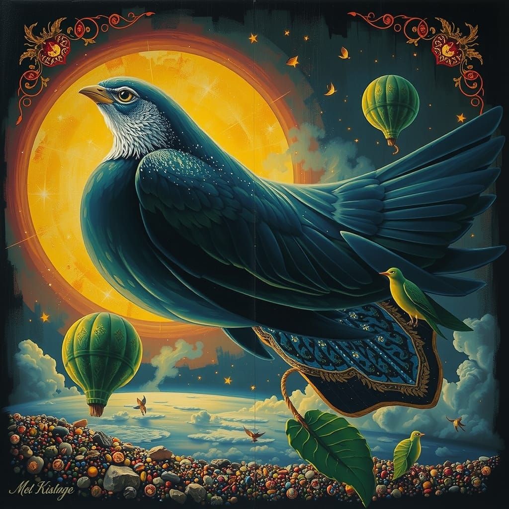 Masterpiece Painting of Beauty and Truth