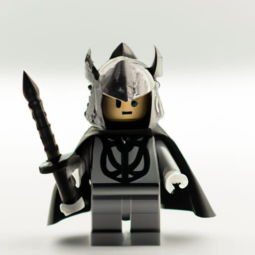 Dark Souls Lego Minifigure Studio Shot