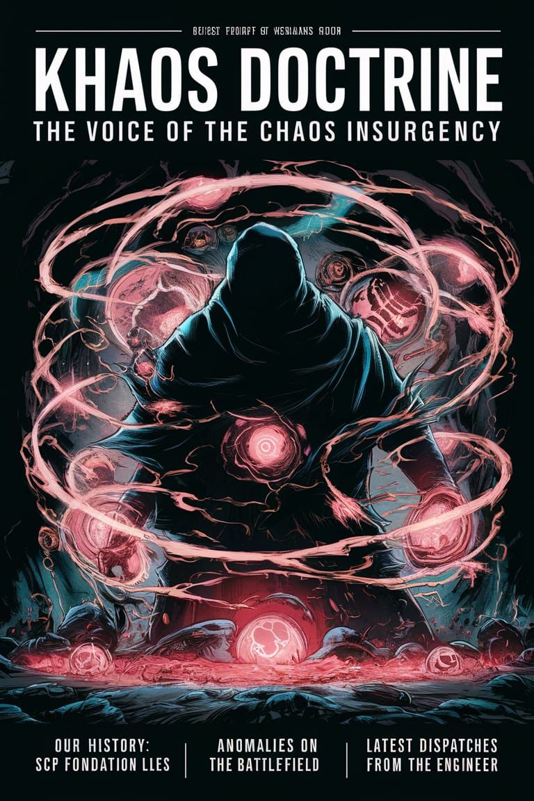 Intriguing Book Cover: Khaos Doctrine