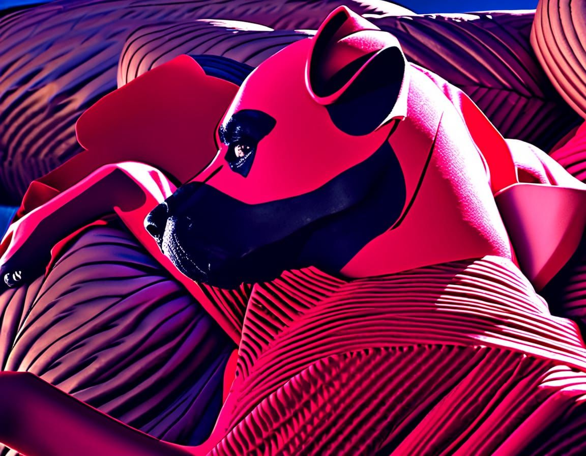 Elegant Fashion Portrait in High-Fashion Photography Style