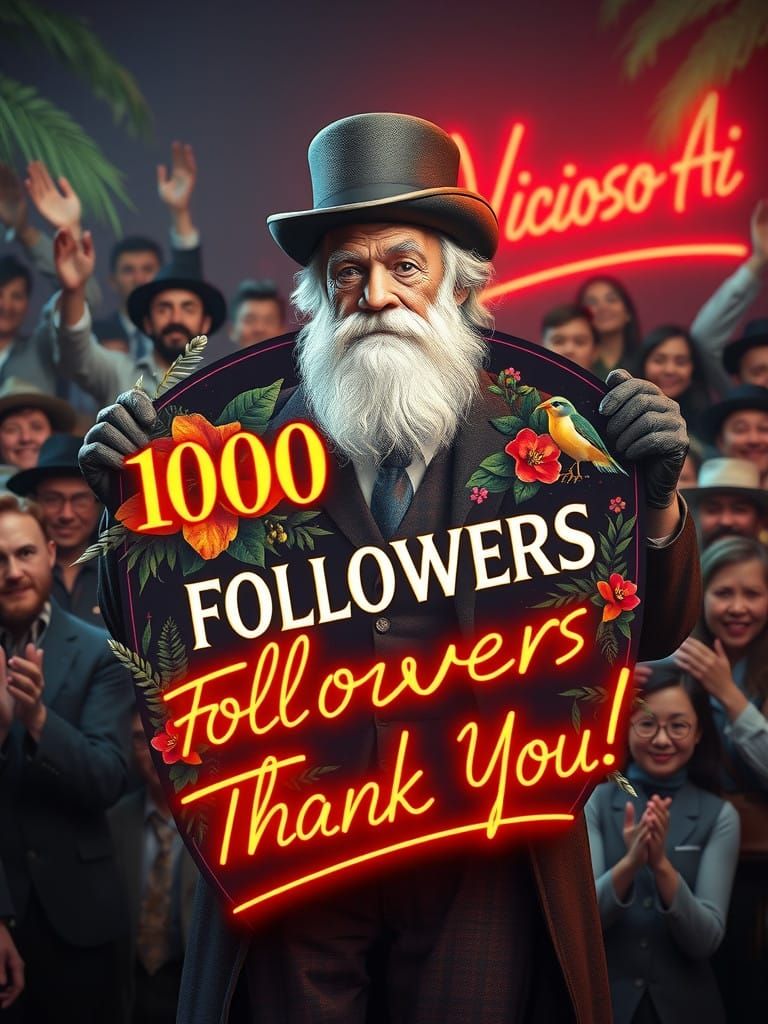 Thanks: 1000 followers