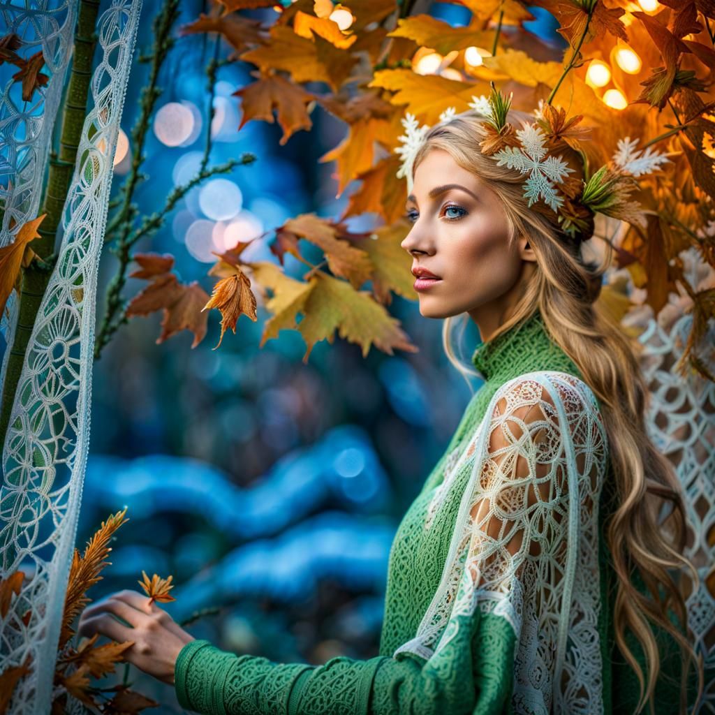 Gaias Lacy Seasons Curtains