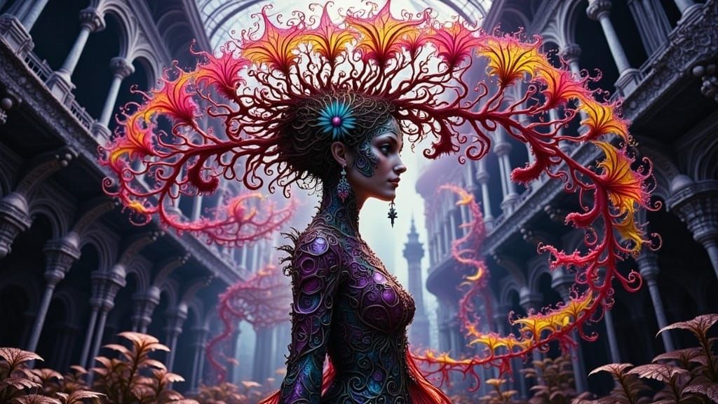 Ethereal Surrealism in Post-Apocalyptic Wonderland