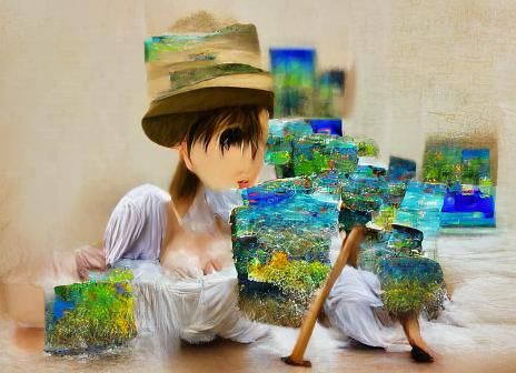 AI Generated Image from Simple Text Prompt