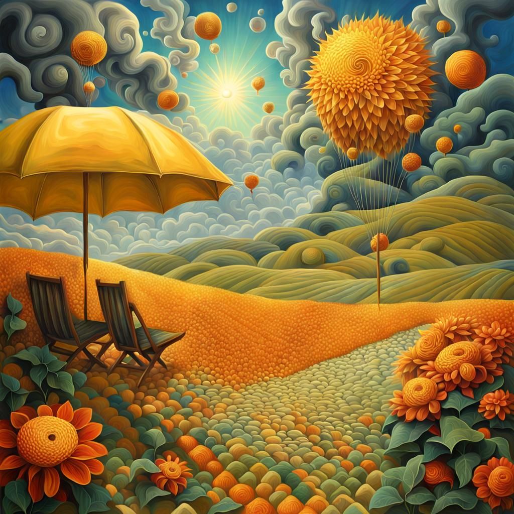 Surreal Future: A Sunsick Day in Rich Color